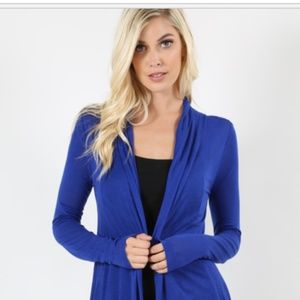 Long Sleeve Cardigan w/Packets